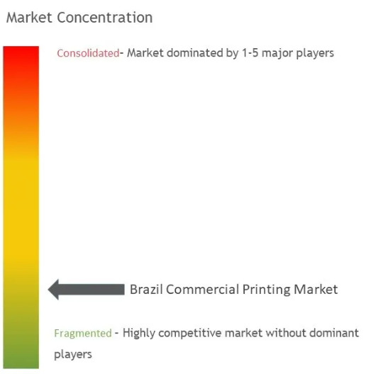 Brazil Commercial Printing Market Concentration